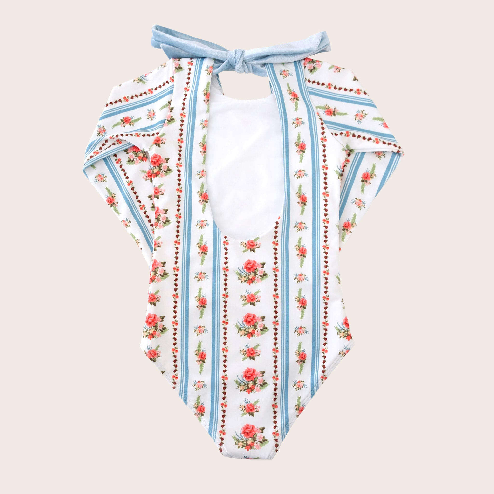 Primrose One Piece Long Sleeve | Retro-Inspired Children's Swimwear ...